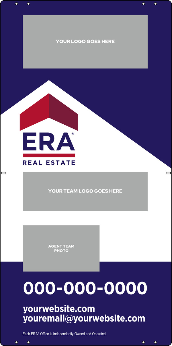 Team Logo - Photo Sign Panel, 36h x 18w, Steel